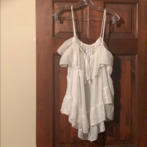 SOLD! LAST CHANCE! VS Shimmery Sheer Top - Picture 2 of 6